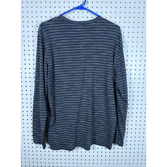 Vince striped long sleeve shirt size L - Picture 2 of 4